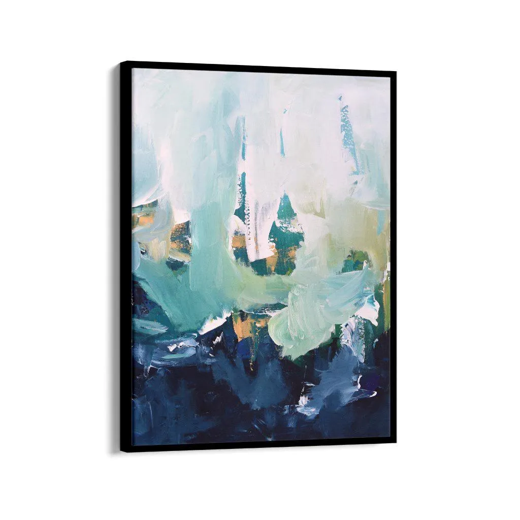 Abstract 175 Framed Canvas