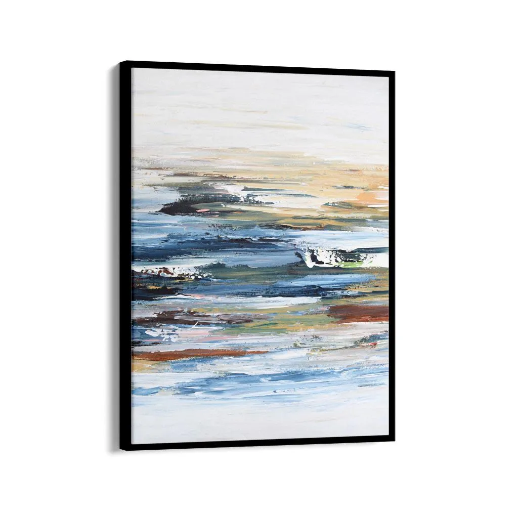 Abstract 336 Framed Canvas