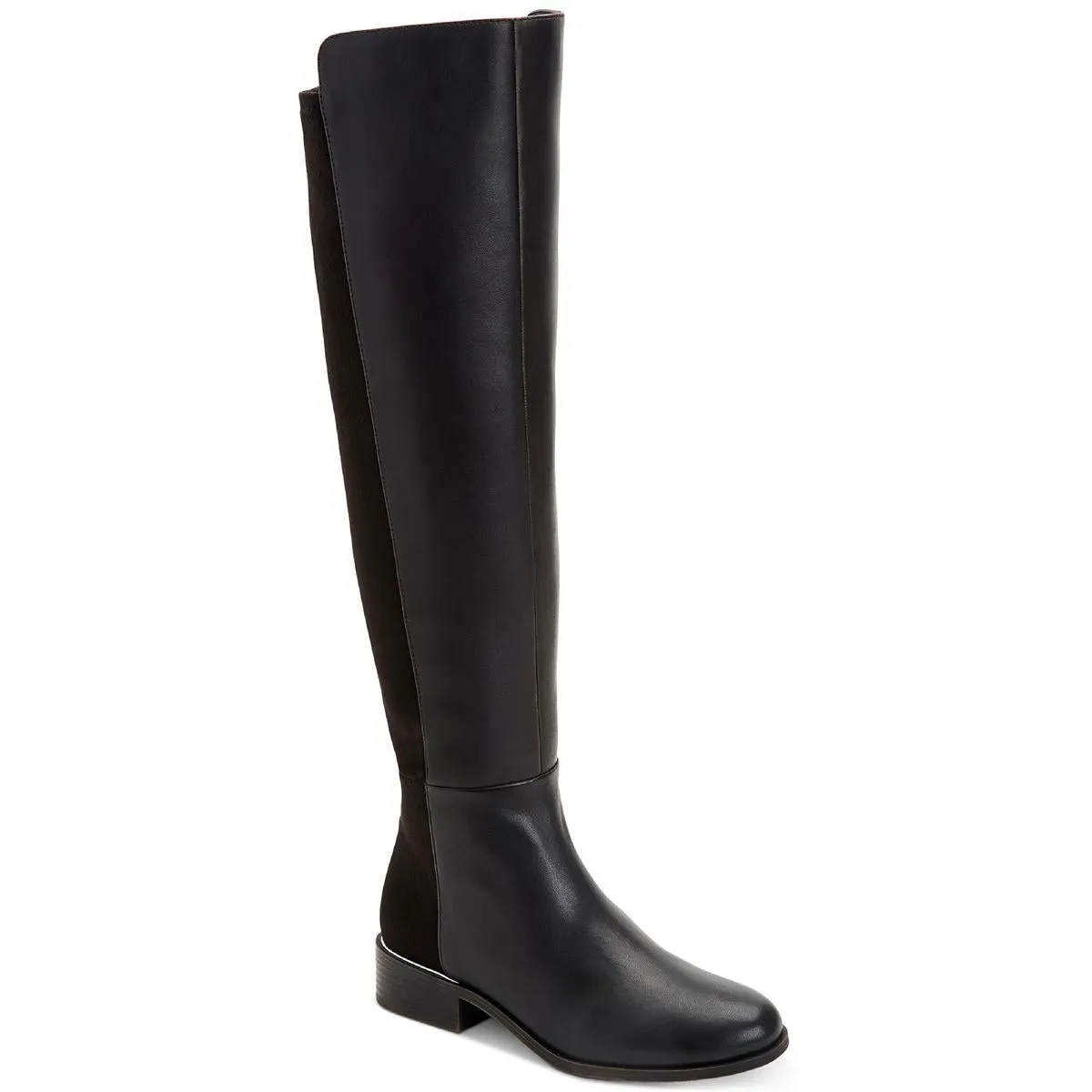 Alfani Womens Ludlowe Leather Over-The-Knee Boots