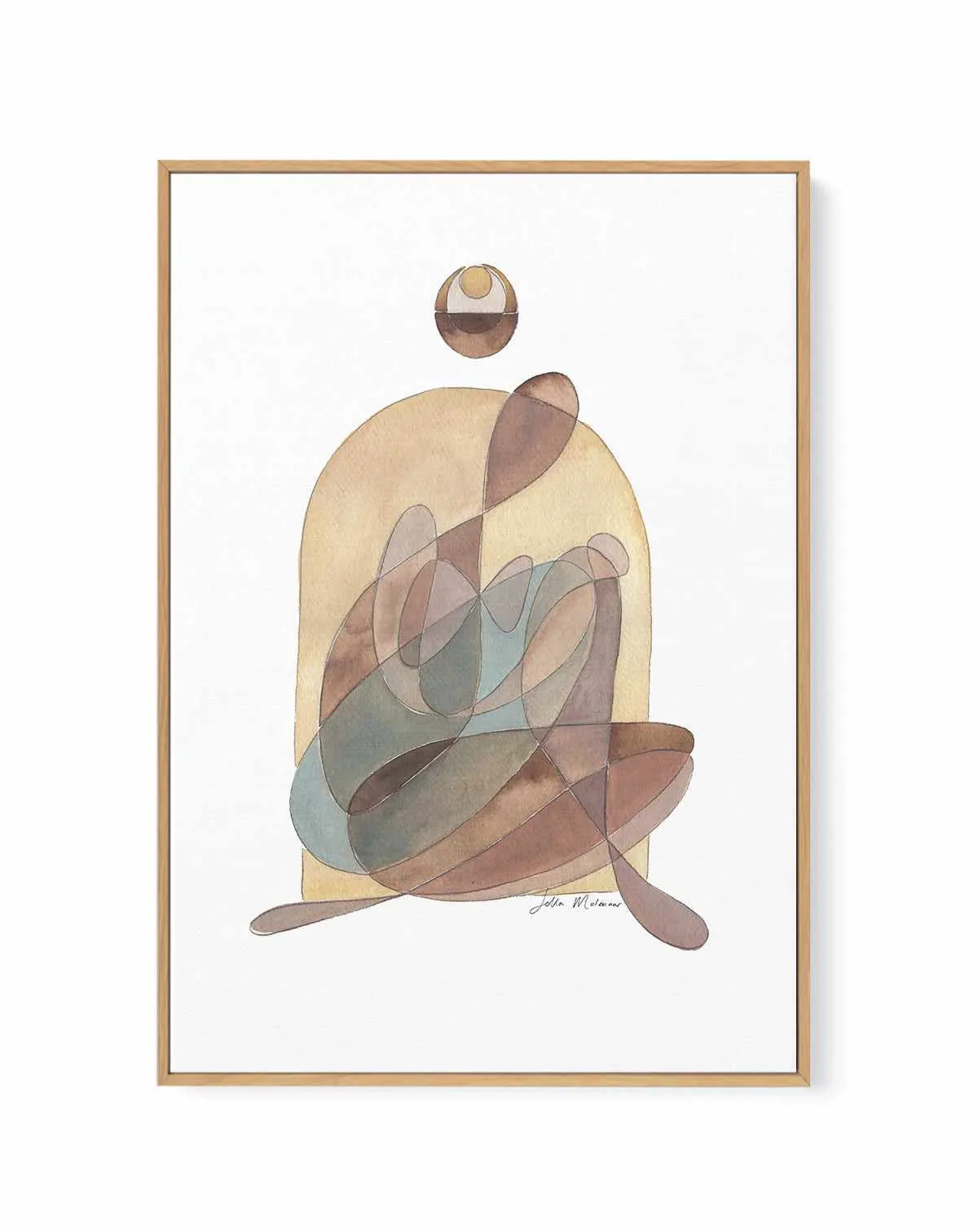 Ambient III by Sella Molenaar | Framed Canvas Art Print