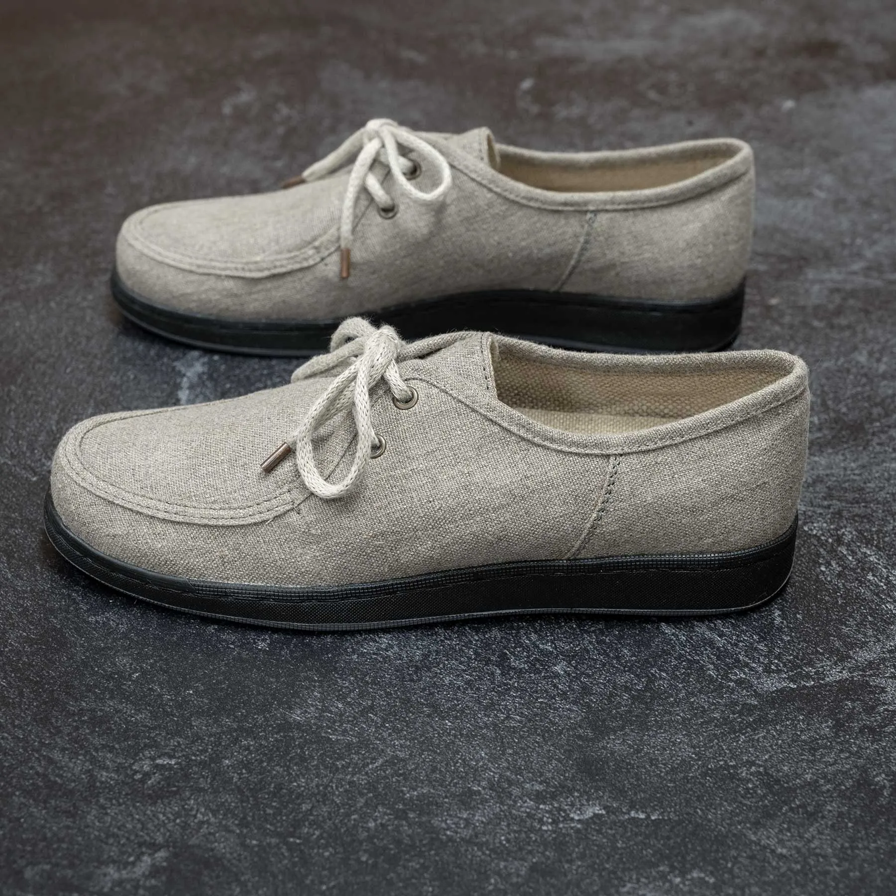 ASHEVILLE Organic Linen Shoes (Men's Sizes 7-13; Women's Sizes 9-10) (Discontinued)