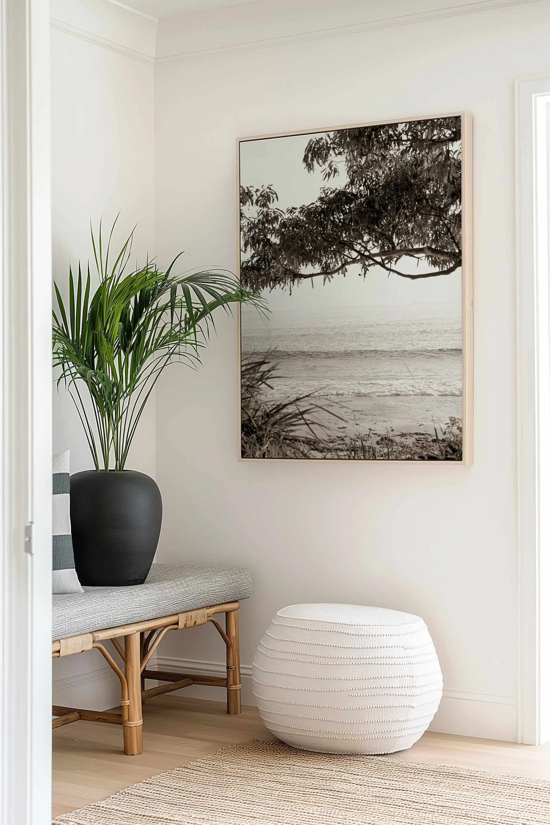 Australian Coast II | Framed Canvas Art Print