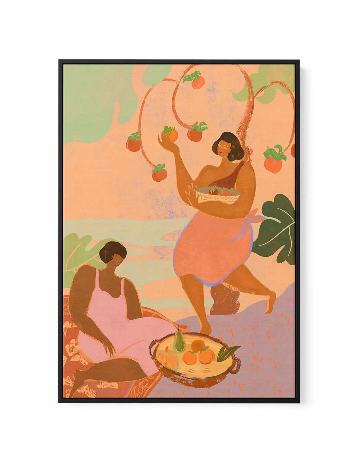 Autumn by Arty Guava | Framed Canvas Art Print