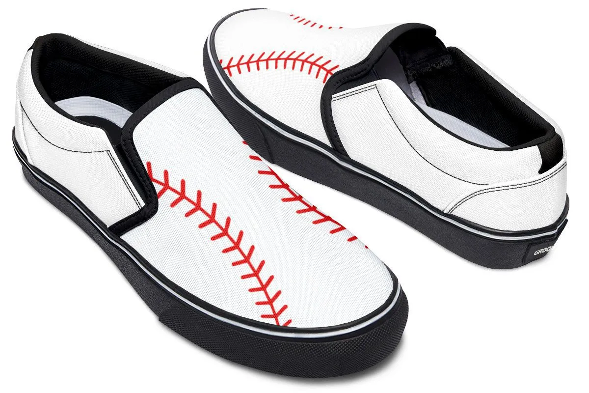 Baseball Slip-On Shoes