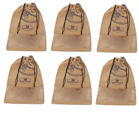 BB BACKBENCHERS Shoe Bag Cover ( pack of 6, beige )