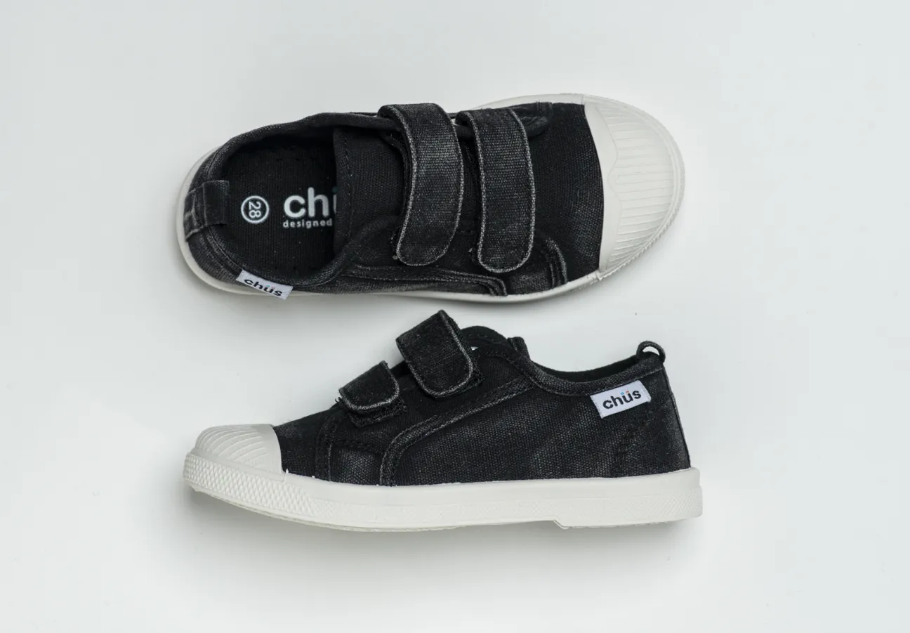 Blake Velcro Sneaker | Black