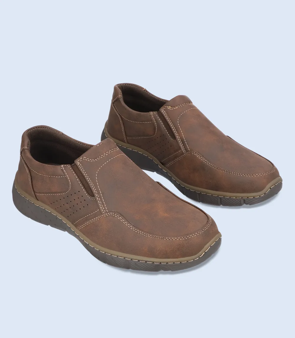 BM4431-BROWN-Men Life Style Shoes