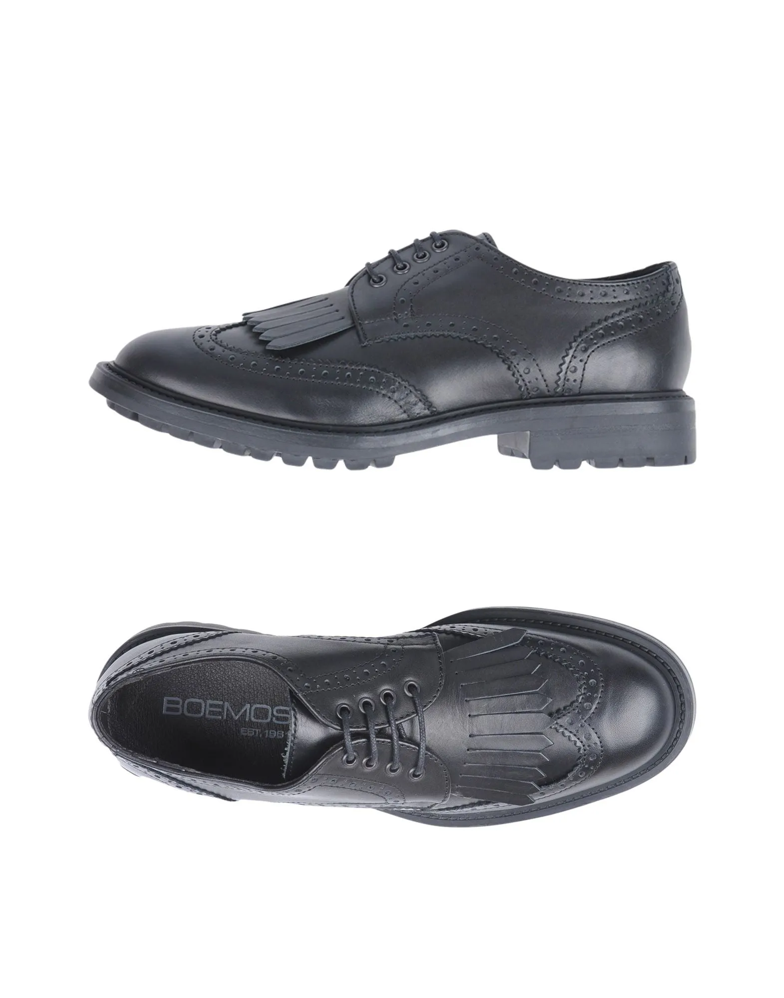 BOEMOS Made In Italy Menswear Leather Oxfords