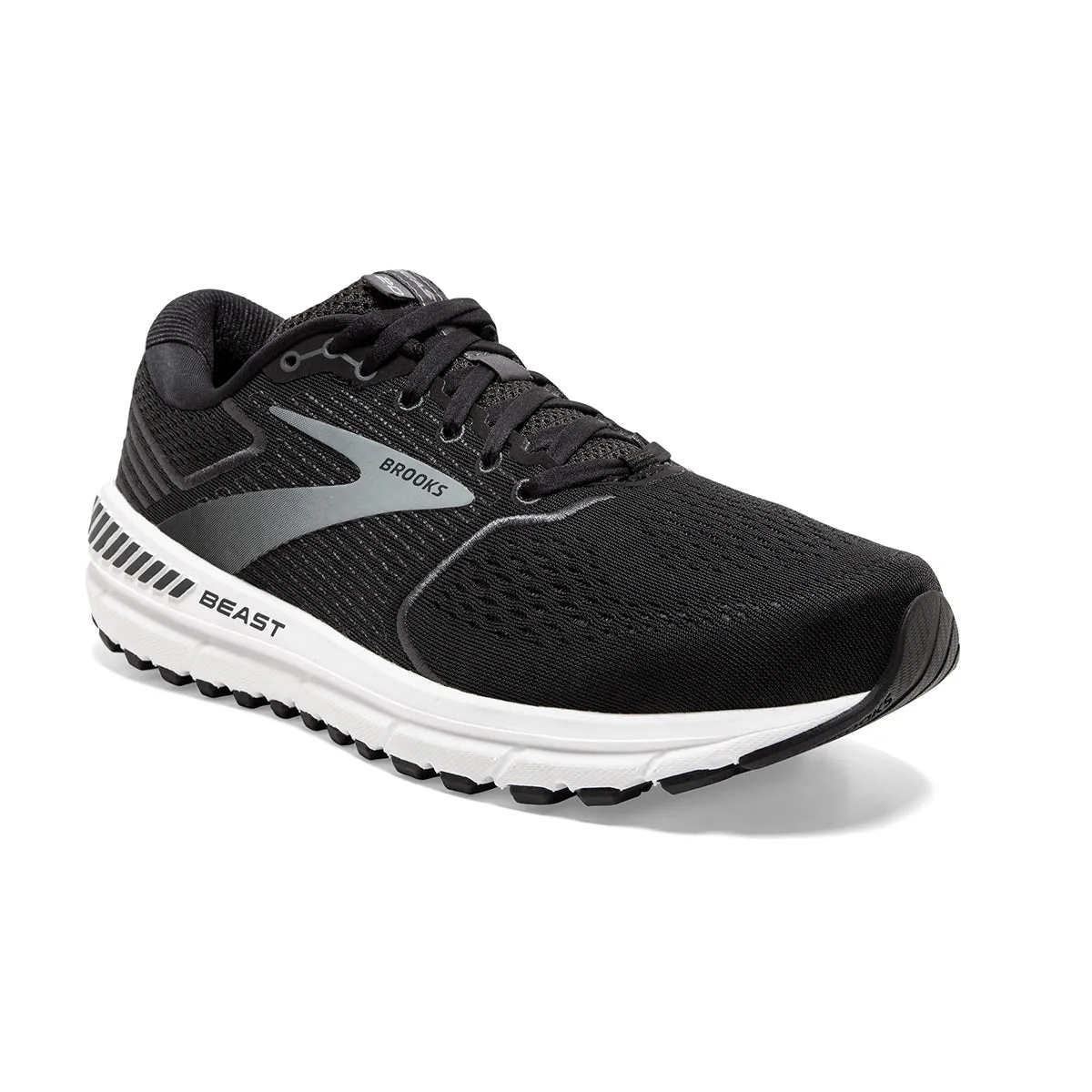 Brooks Beast 20 Mens | Black/Ebony/Grey