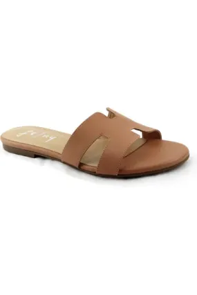 Camel Alibi Genuine Leather Sandals