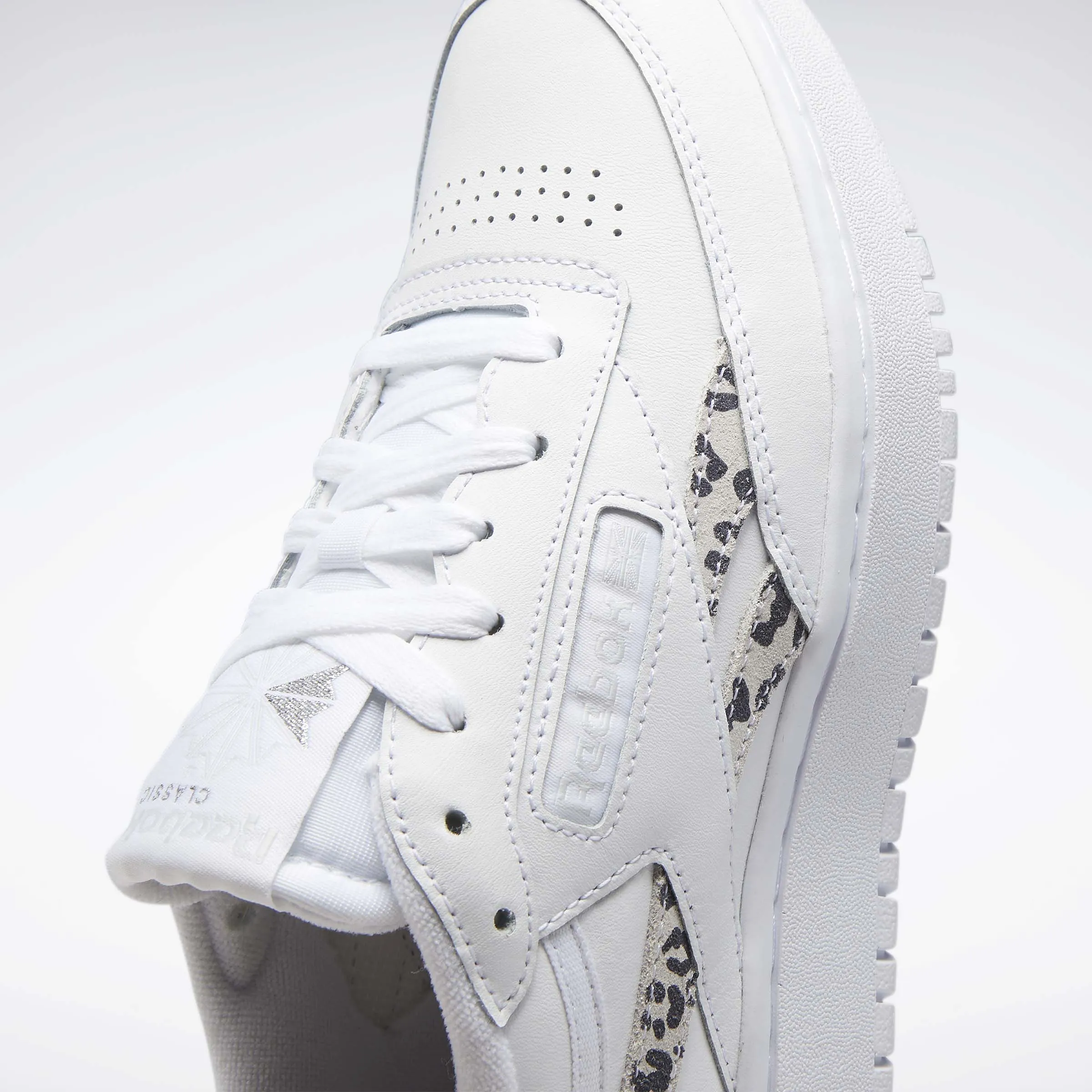 Club C Double Revenge Women's Shoes White/Black/Pure Grey 2