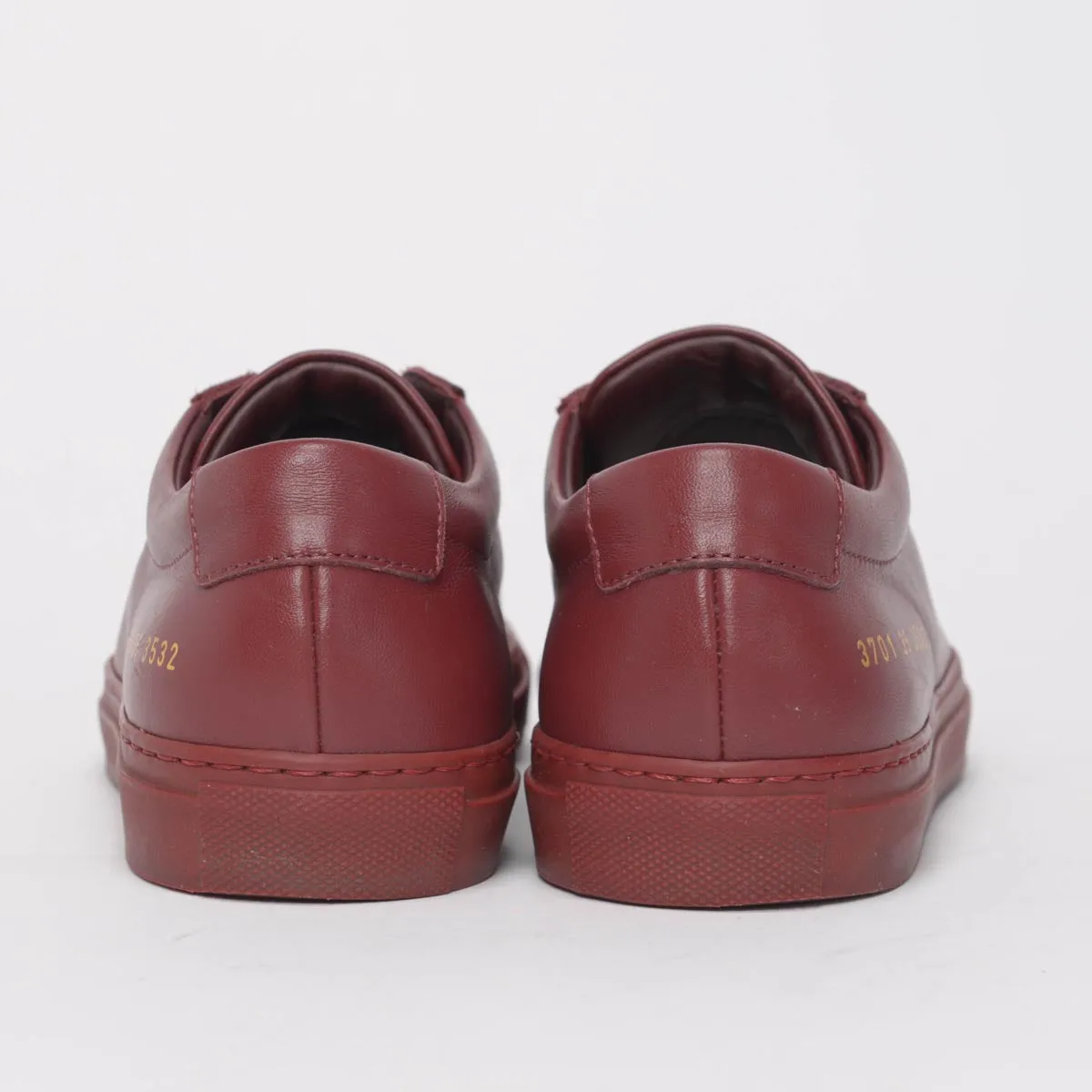 Common Projects Brick Leather Achilles Low Sneakers 36