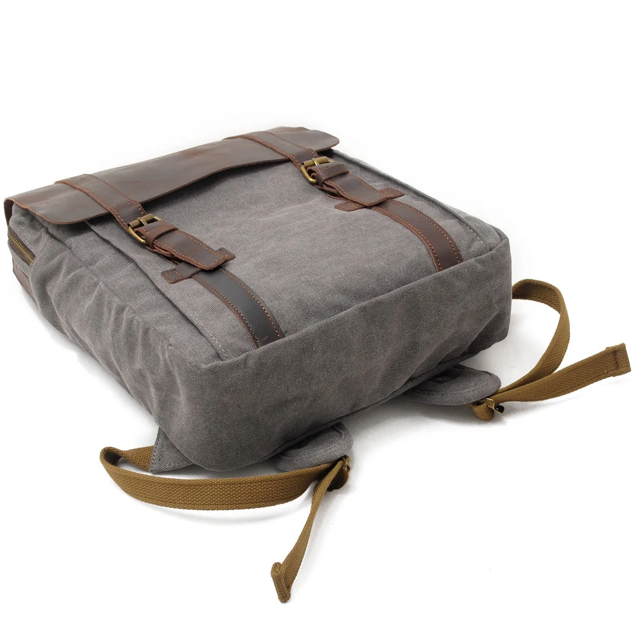 Connor Canvas & Leather Backpack