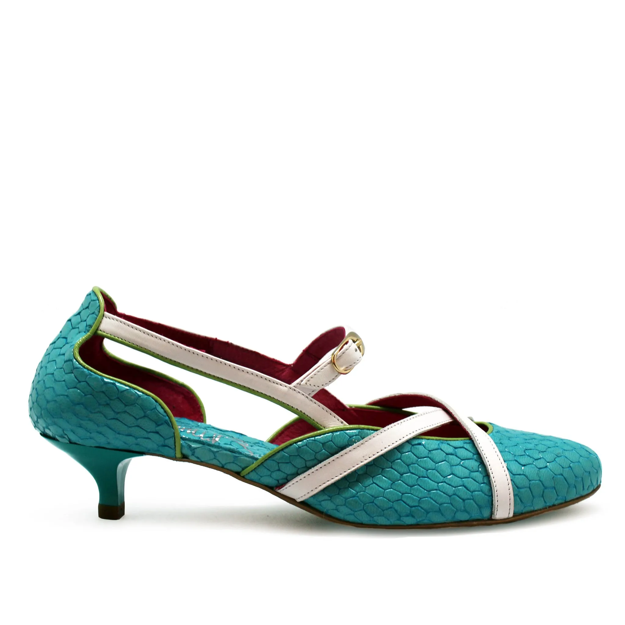 Croisse - Aqua/Green- last pair 34!