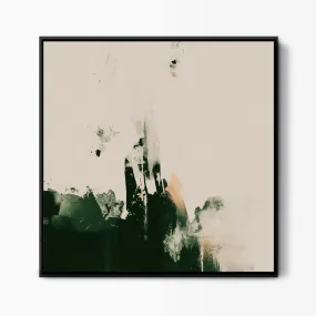 Dark Seas Framed Abstract Canvas Art