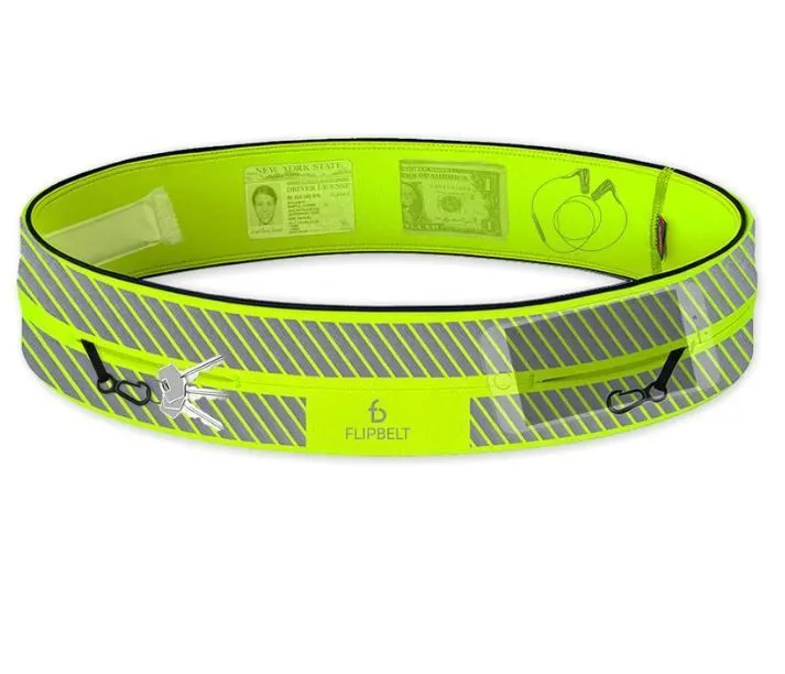 FlipBelt Classic Reflective Running Belt