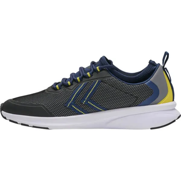 Flow Fit Men Black & Blue Training Shoes