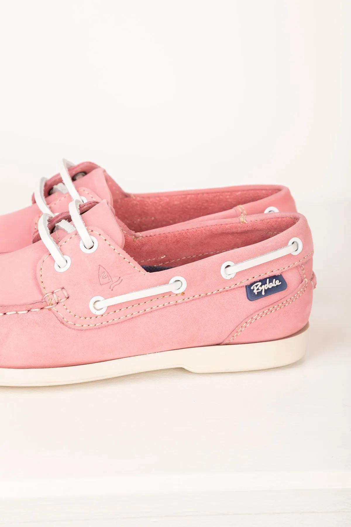 Ladies Pink Deck Shoes - Cayton II