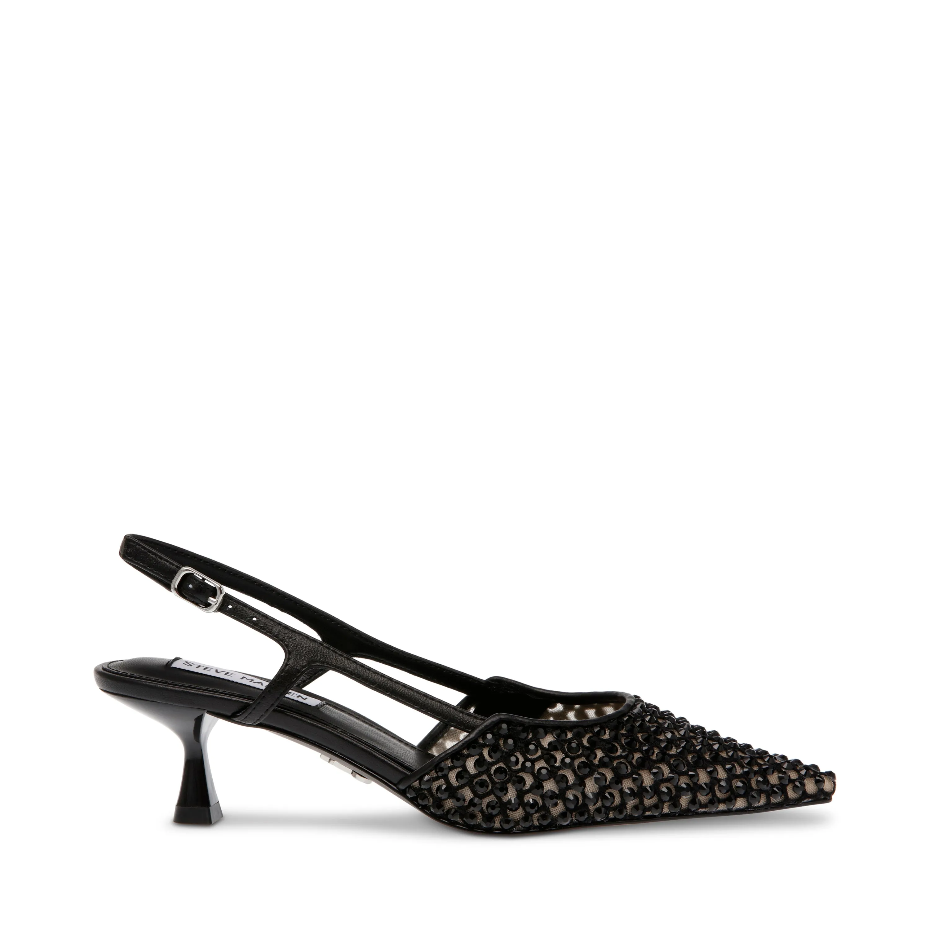 Legaci-MR Slingback BLK RHINESTONE