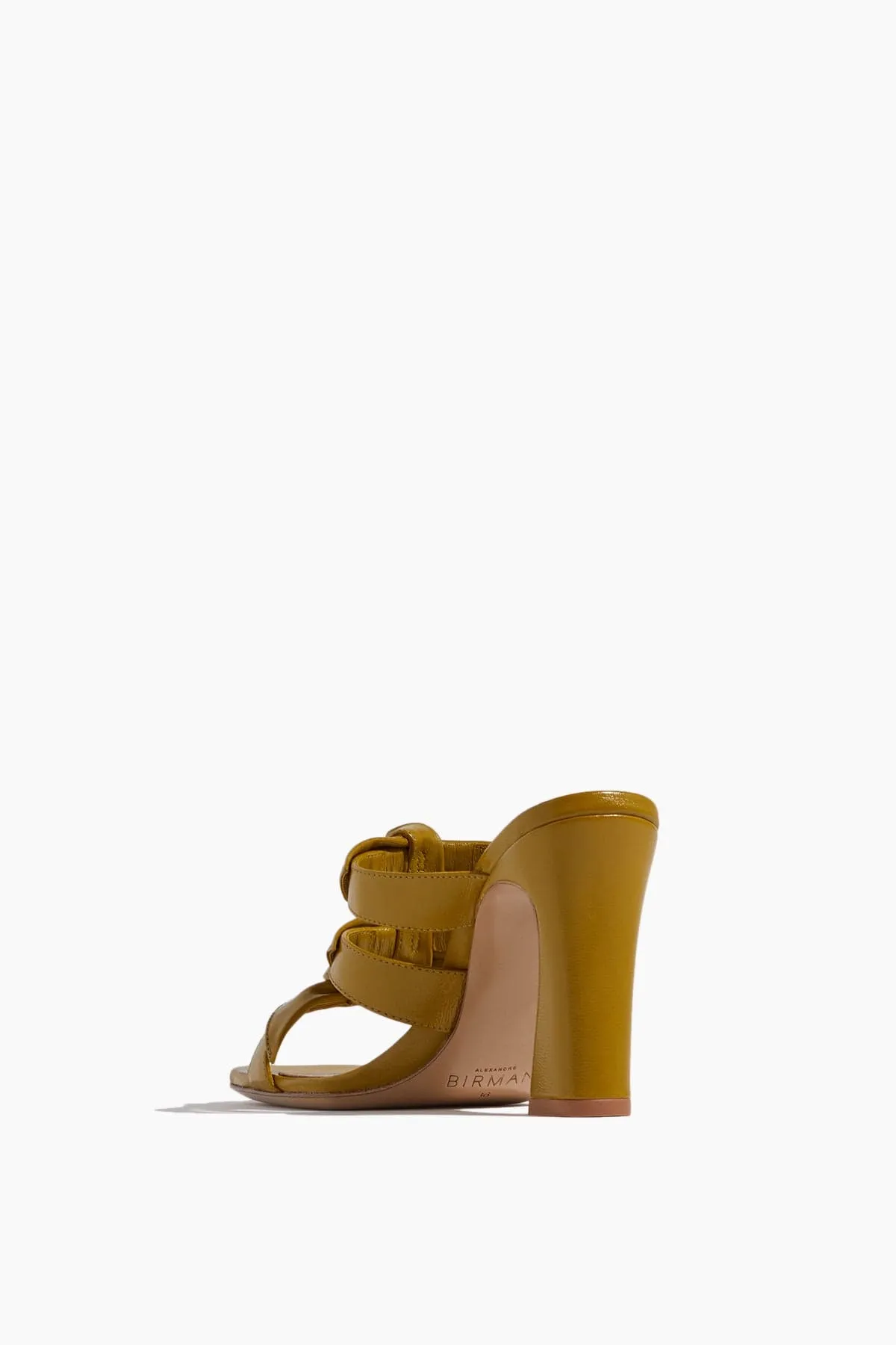 Lolita Square 90 Sandal in Bamboo