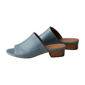 Low Heeled Mule Sandals (Cashmere Jeans)