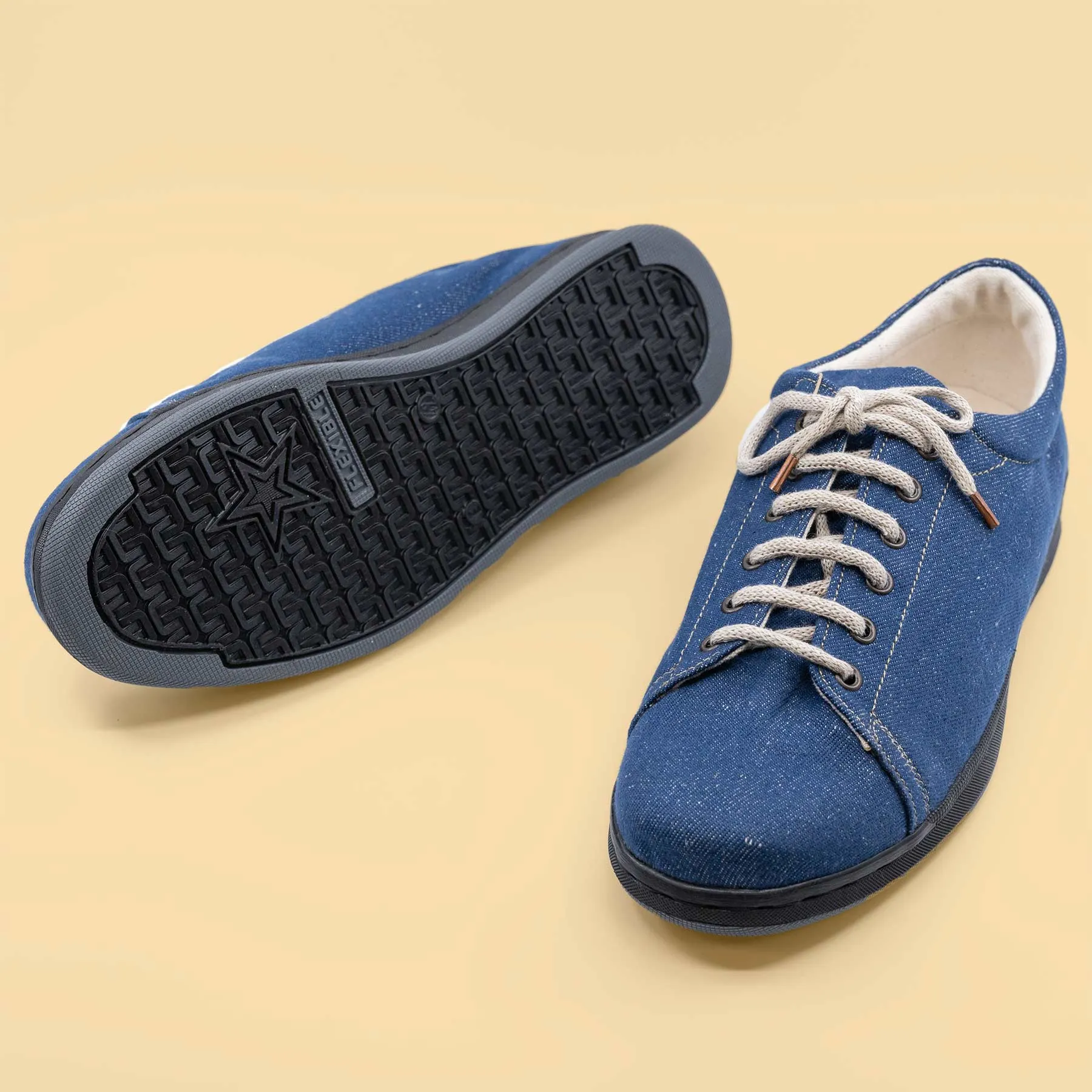 MANITOBA Organic Cotton Denim Sneakers (Men's Sizes)