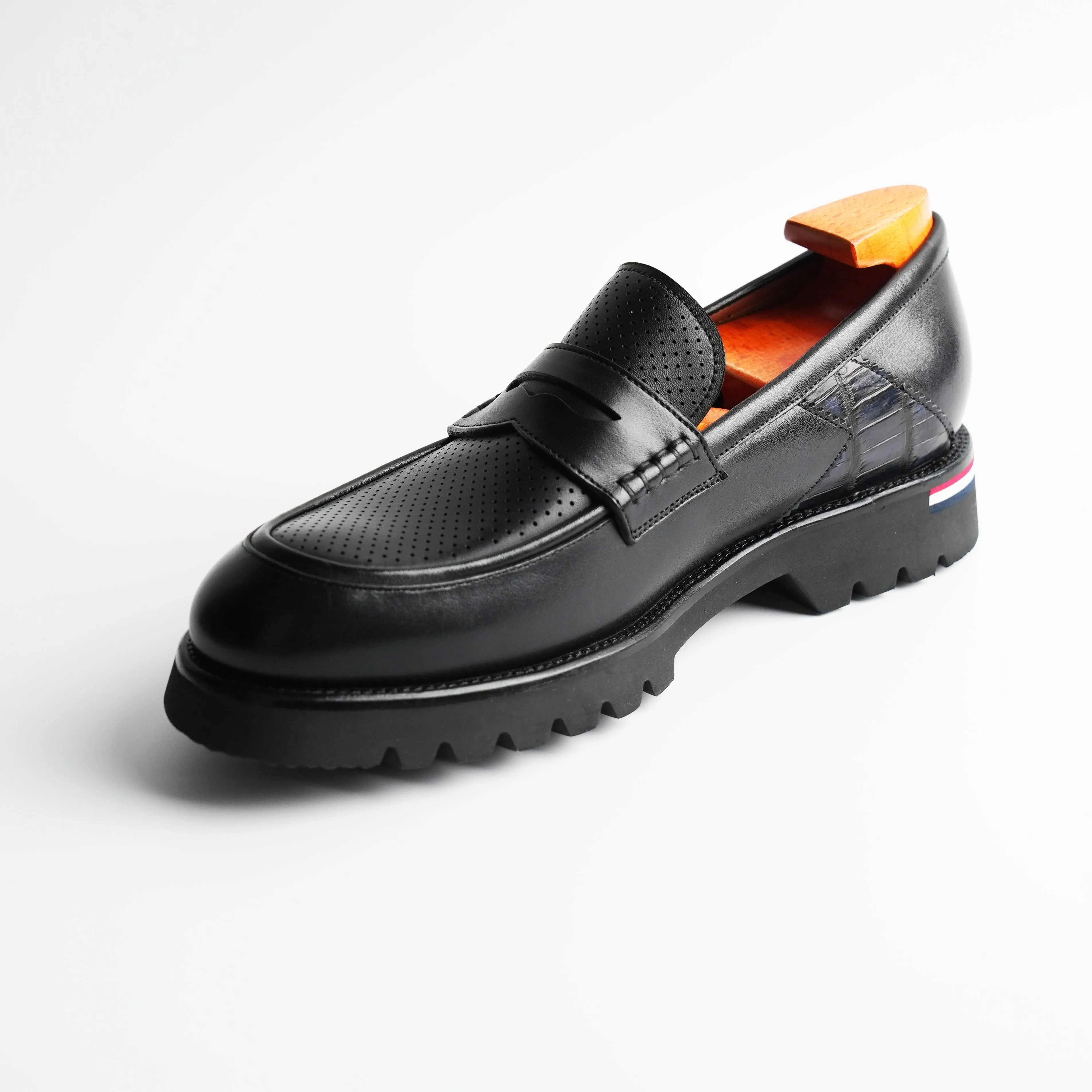 Man's Thick-soled loafers 205012