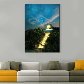 Masjid Al Aqsa (The Dome of the Rock) - Islamic Decor Canvas Printing