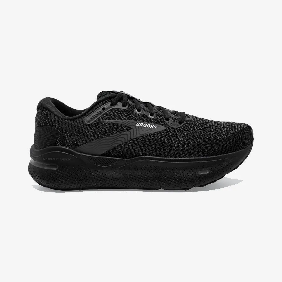 Men's Ghost Max Wide 2E (Black/Black/Ebony)