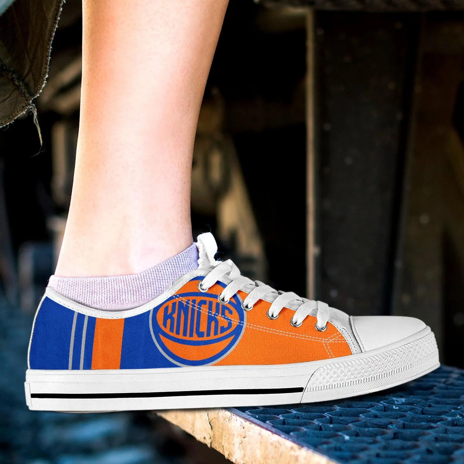 New York Knicks Custom Lowtop, Basketball Custom Shoes, Sport Lowtop, Canvas Shoes, Canvas Lowtop, Unisex Shoes, Gift Birthday