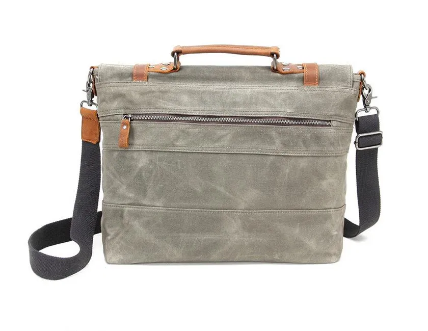 Omaha Canvas Messenger Bag | Laptop Bag | Satchel Bag