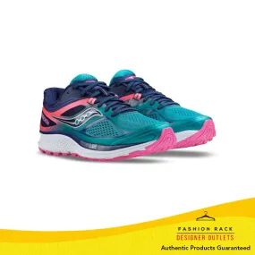 Saucony Guide 10 Womens Running Shoes - Teal, Navy, and Pink