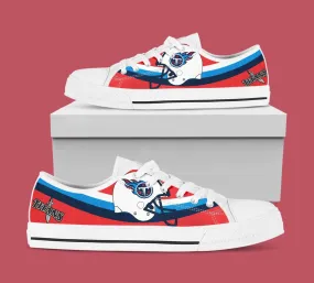 Tennessee Titans Custom Lowtop, Football Custom Shoes, Sport Lowtop, Canvas Shoes, Canvas Lowtop, Unisex Shoes, Gift Birthday