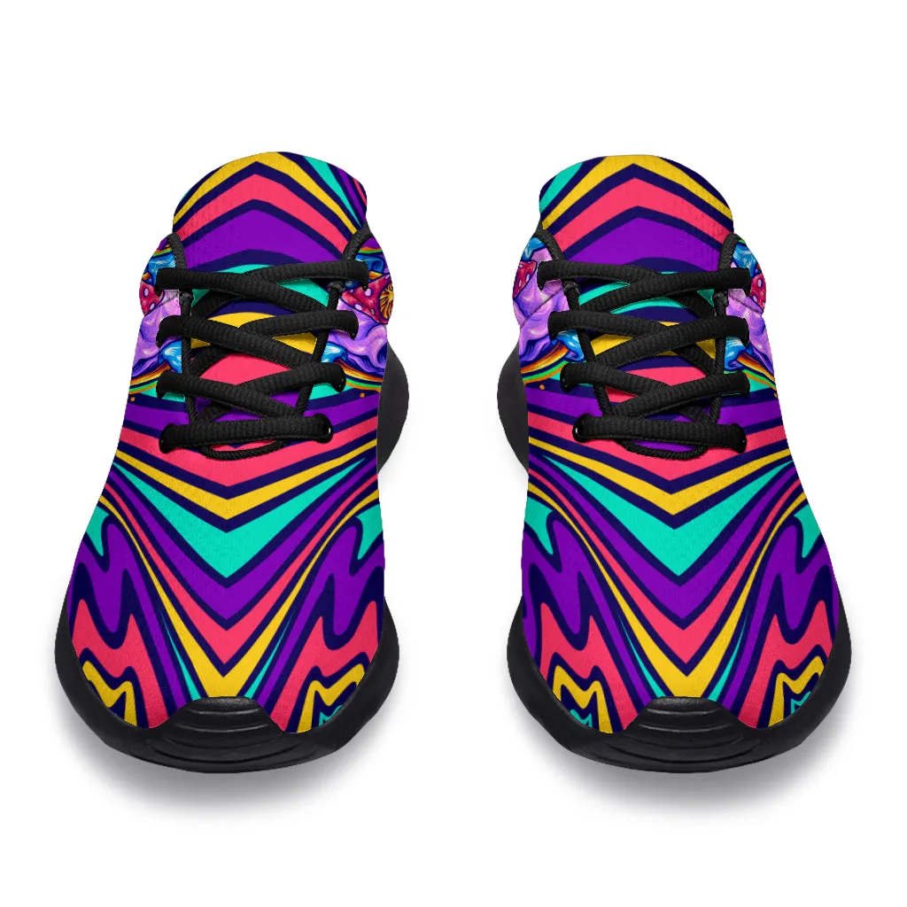 Trippy Skull Sport Sneakers