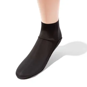 Ultra Thin InvisiLite Quarter Socks for Ankle Booties | BLACK