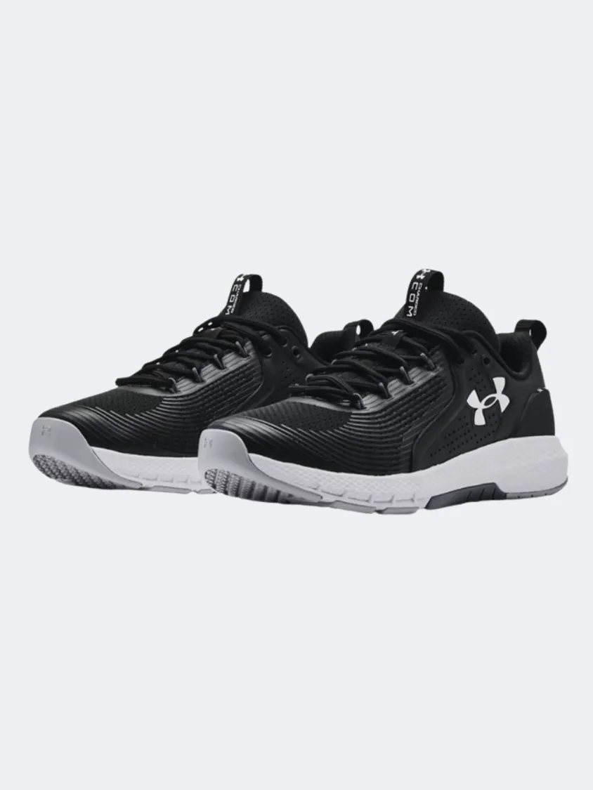 Under Armour Charged Commit 3 Men Training Shoes Black/White