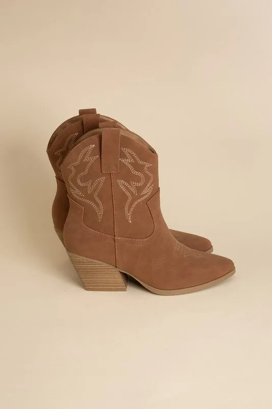 Western Flair Embroidered Cowgirl Boots