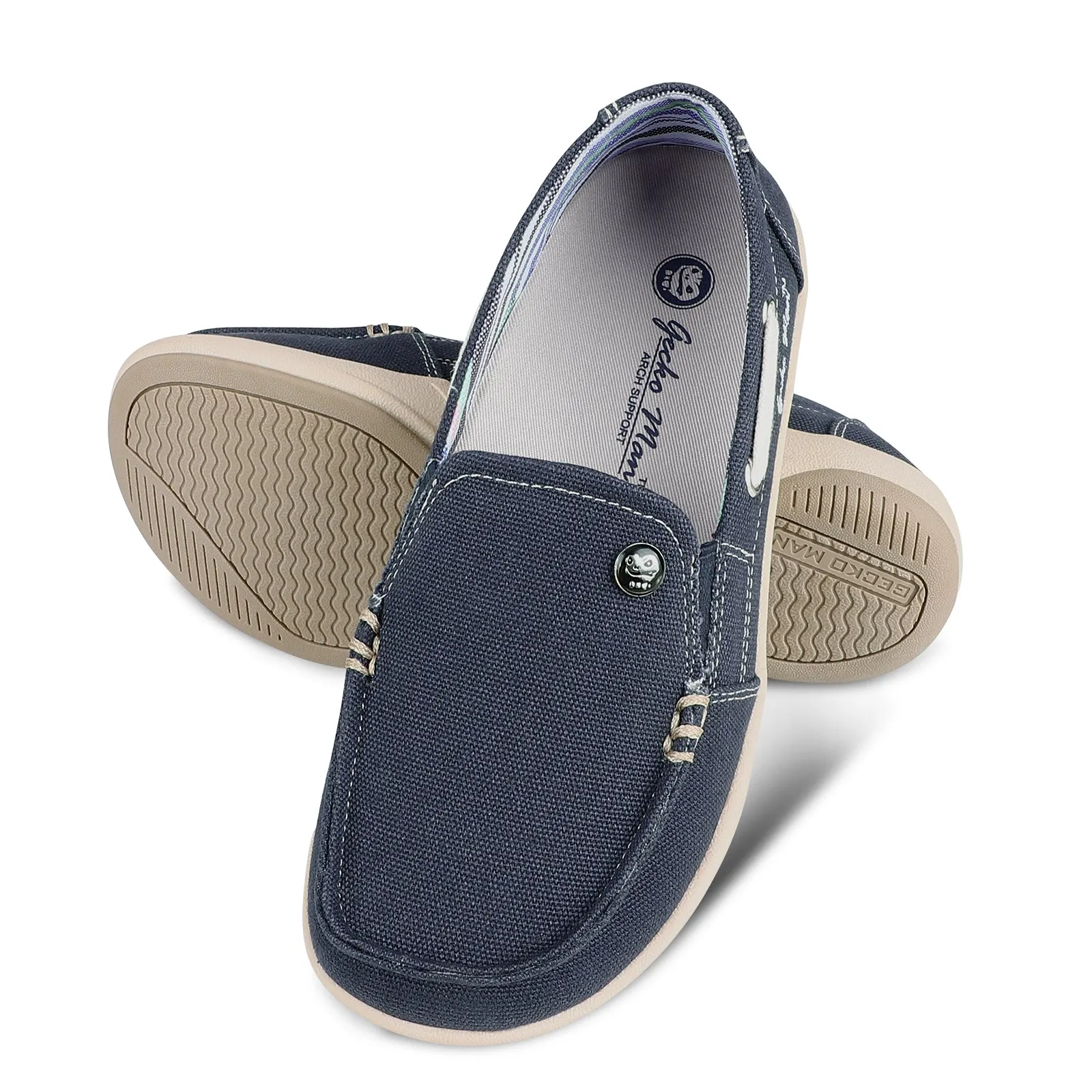 Women's Canvas Loafer Shoes